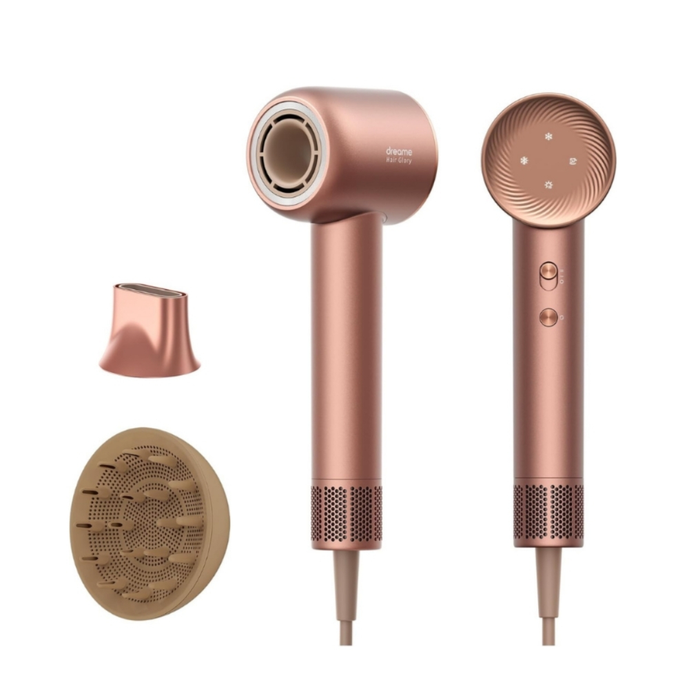 DREAME ヘアスタイリングセット ローズゴールド Dreame Hair Glory High-Speed Hair Dryer 110,000 RPM – Rose Gold